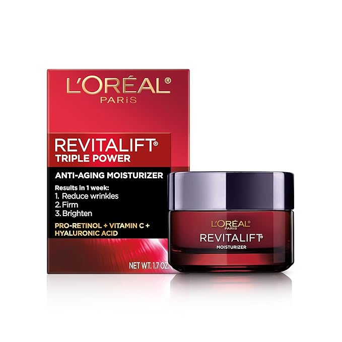 l'oreal paris revitalift triple power anti aging face moisturizer l'oreal paris revitalift triple power anti aging face moisturizer